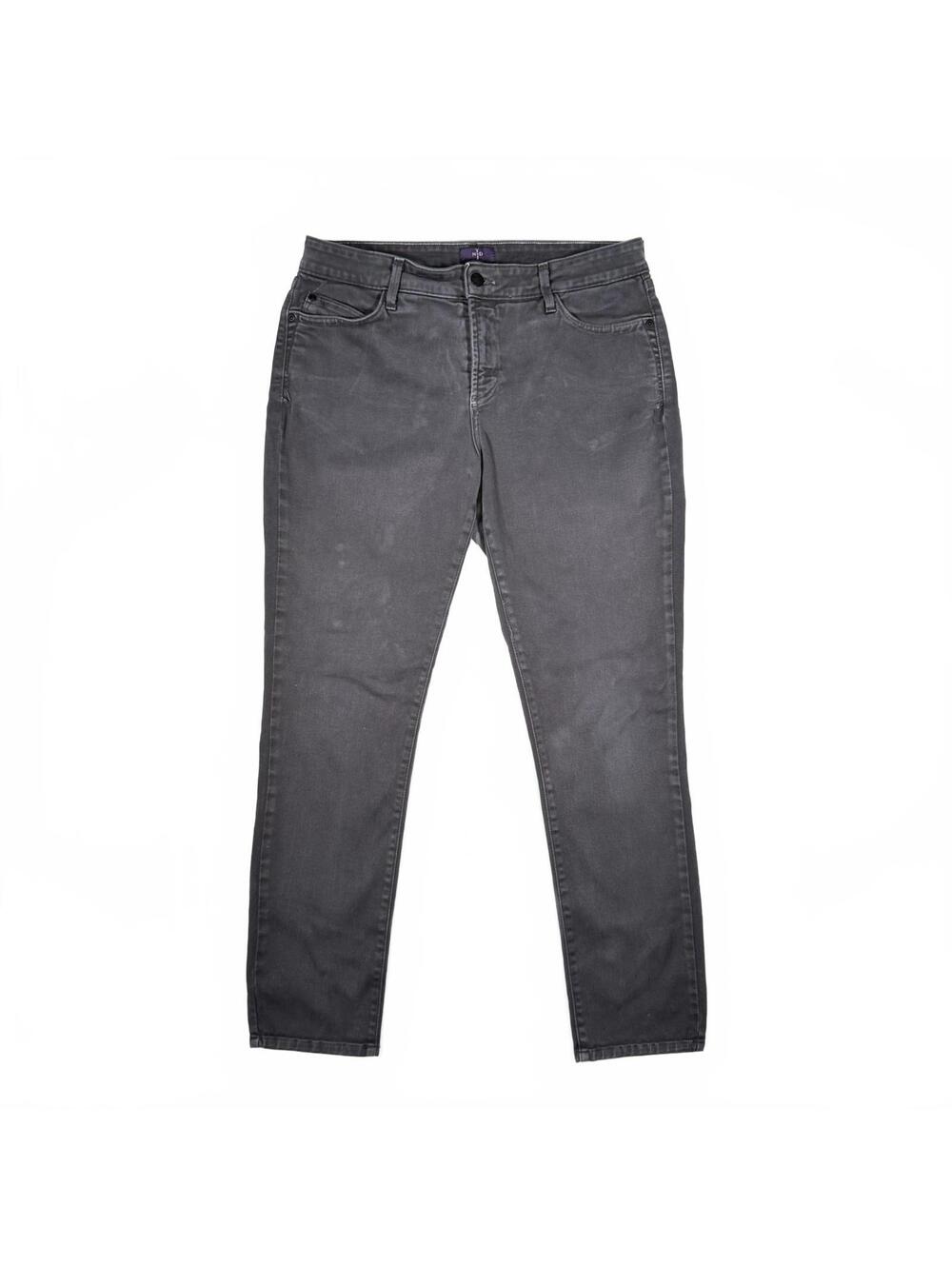 NYDJ Charcoal Gray Skinny Jeans Size 12